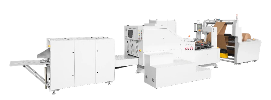 250-Automatic High Speed Square Bottom Paper Bag Machine
