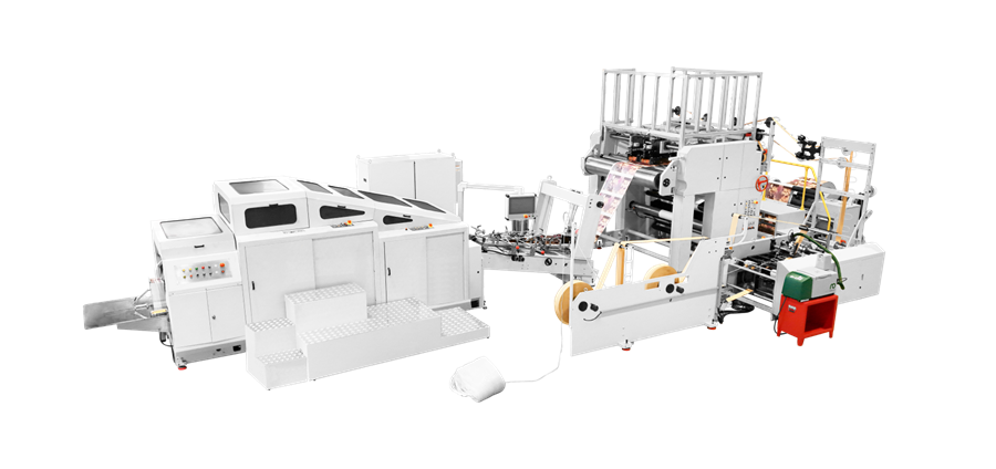 550NT-Automatic High Speed Square Bottom Paper Bag Machine